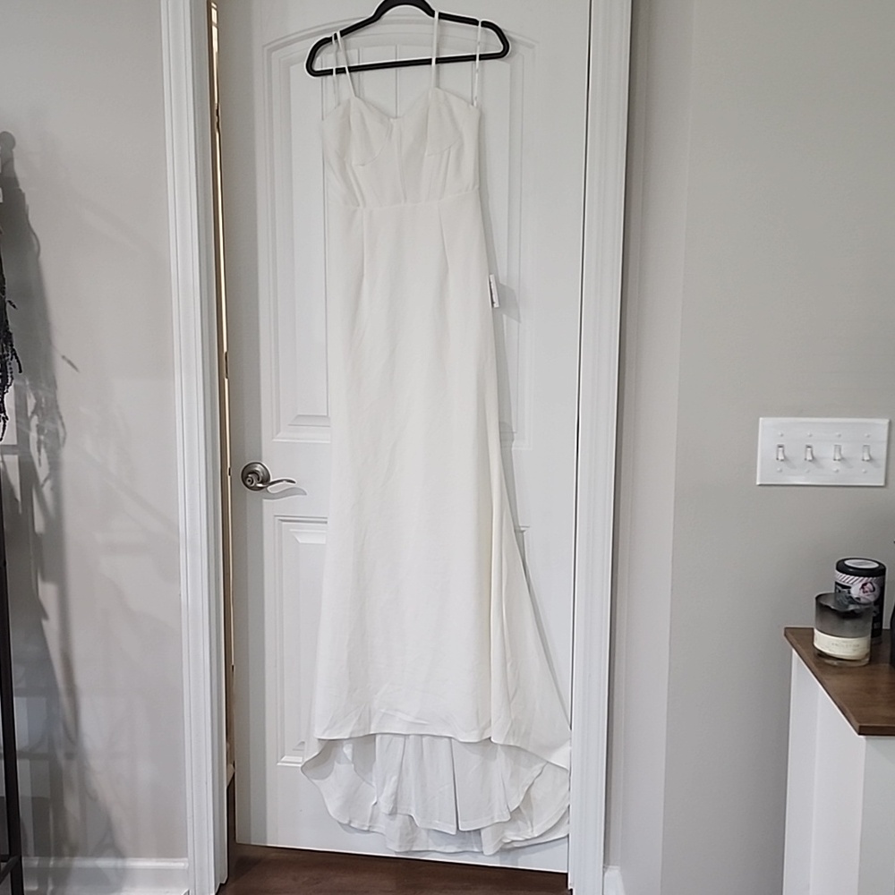 Lulus Corset floor length dress